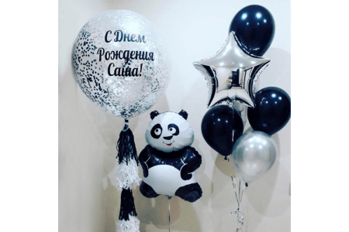 Набор шаров "С днём рождения"