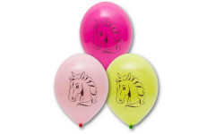 Воздушный шар с рисунком  Лошадь, 1 шт.