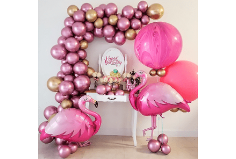 Набор шаров "Розовый фламинго"