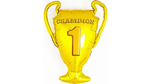 Шар фигура (71 см.), Кубок Чемпиона, золото, 1 шт. Шар фигура (71 см.), Кубок Чемпиона, золото, 1 шт.