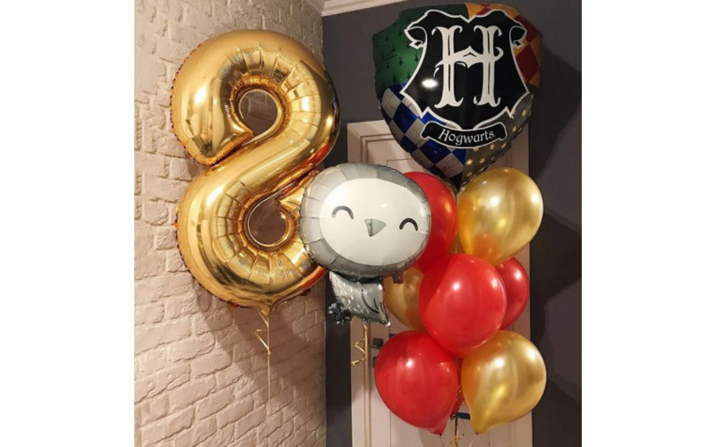 Набор шаров «Гарри Поттер» с цифрой
