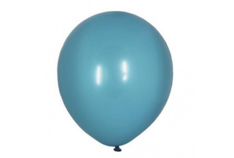 Воздушный шар темная бирюза декоратор. Шар (30 см.), 1 шт.