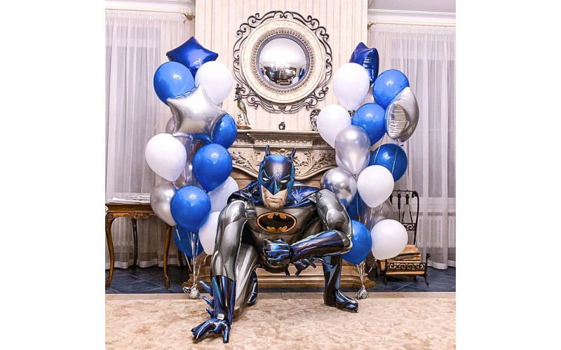 Набор из шаров "Бэтмен на празднике"