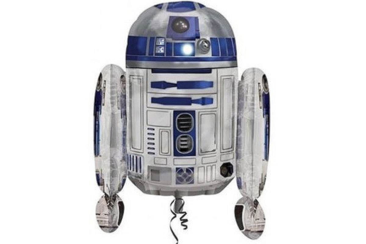Фольгированный шар фигура (64 см.)”R2D2” 1 шт.
