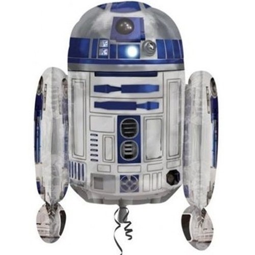 Фольгированный шар фигура (64 см.)”R2D2” 1 шт.