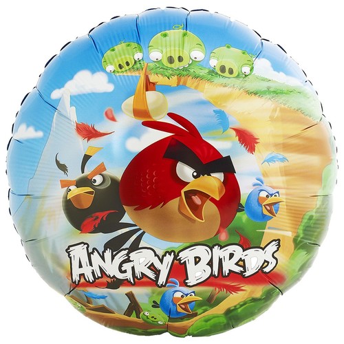 Шар (46 см.) круг Angry Birds 1 шт. Шар (46 см.) круг Angry Birds 1 шт.