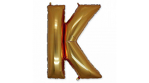БУКВА К 40" Gold БУКВА К 40" Gold
