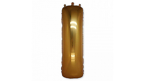 БУКВА I 40" Gold