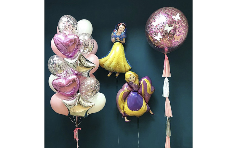 Набор шаров "Красивые принцессы"