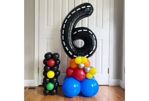 Набор шаров на день рождения мальчика "Светофор"