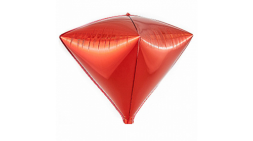 Шар А 3D АЛМАЗ Б/РИС 17" Металлик Red Шар А 3D АЛМАЗ Б/РИС 17" Металлик Red