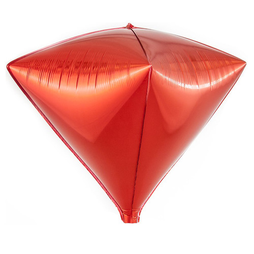 Шар А 3D АЛМАЗ Б/РИС 17" Металлик Red Шар А 3D АЛМАЗ Б/РИС 17" Металлик Red