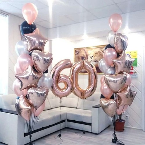 Шары на 60 лет "Большой праздник"