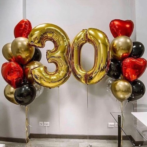 Шары на 30 лет "С любовью, тебе!"