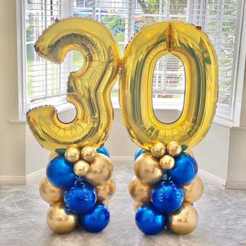 Цифры 30 на сойках шаров Цифры 30 на сойках шаров