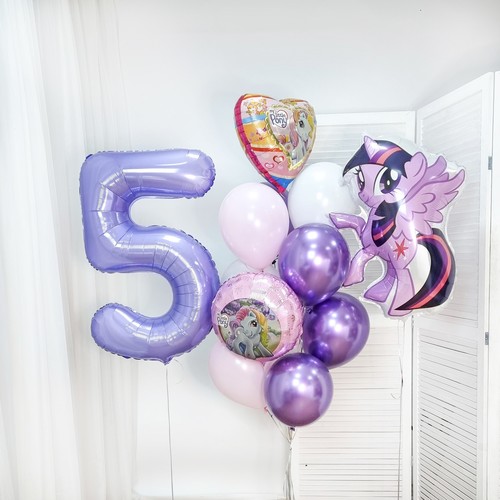 Набор шаров "С цифрой 5" Набор шаров "С цифрой 5"