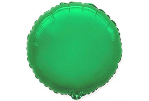 Шар (46 см) Круг, Зеленый