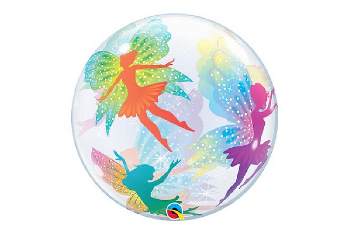 Шар П BUBBLE 22″ Феи волшебные
