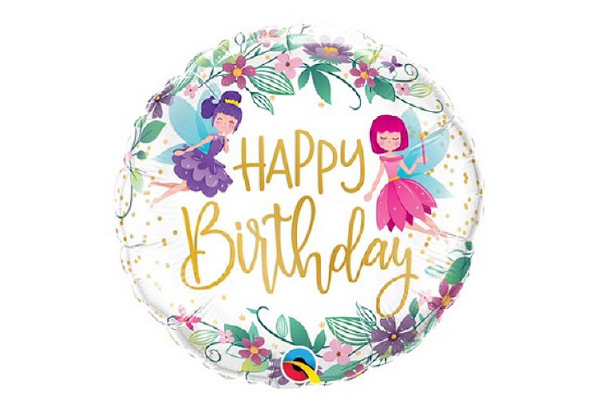 Шар П 18″ HB Феи и Цветы