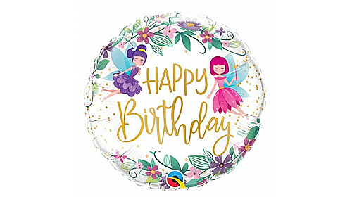 Шар П 18″ HB Феи и Цветы Шар П 18″ HB Феи и Цветы